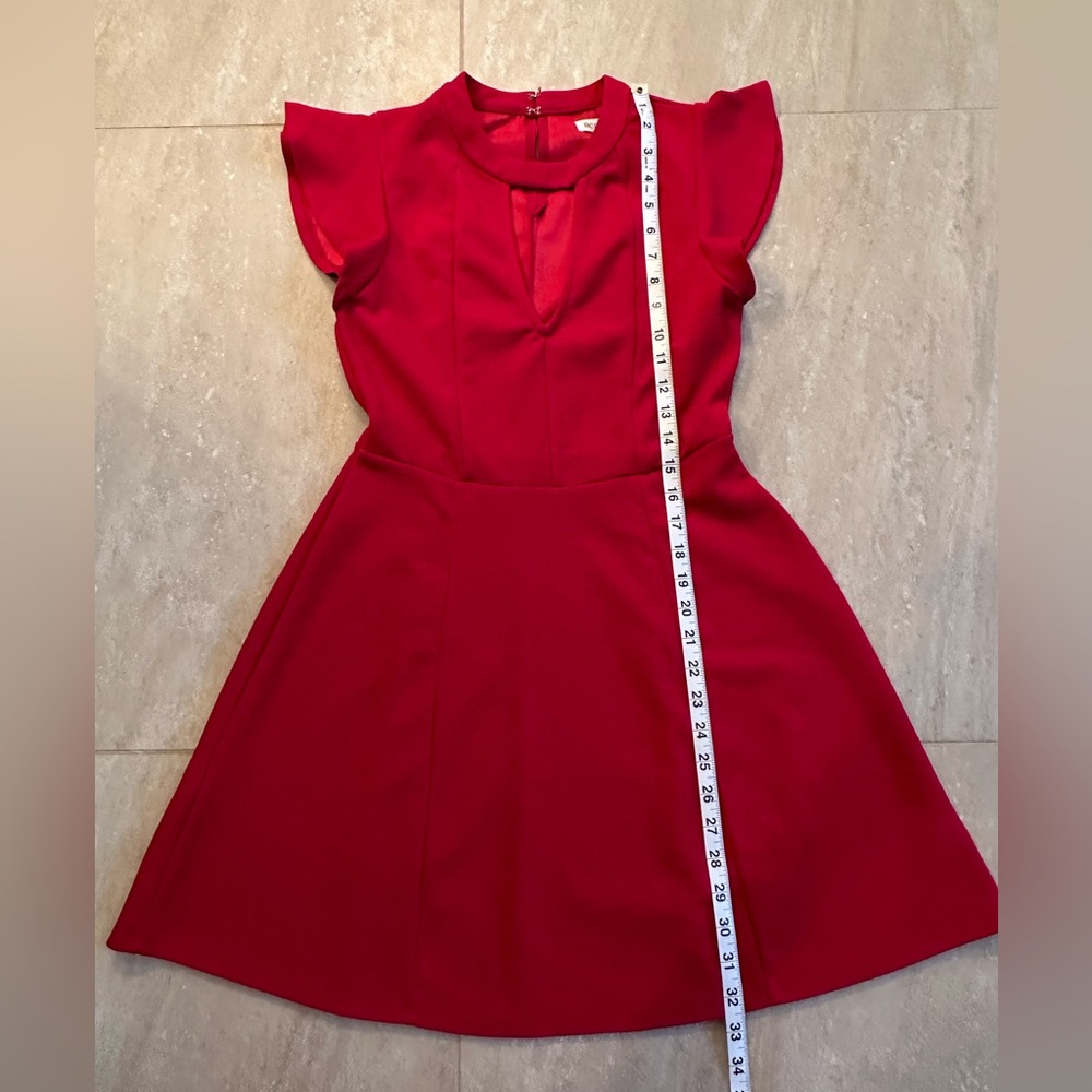 S - BCBGeneration Red Dress - Picture 13 of 15